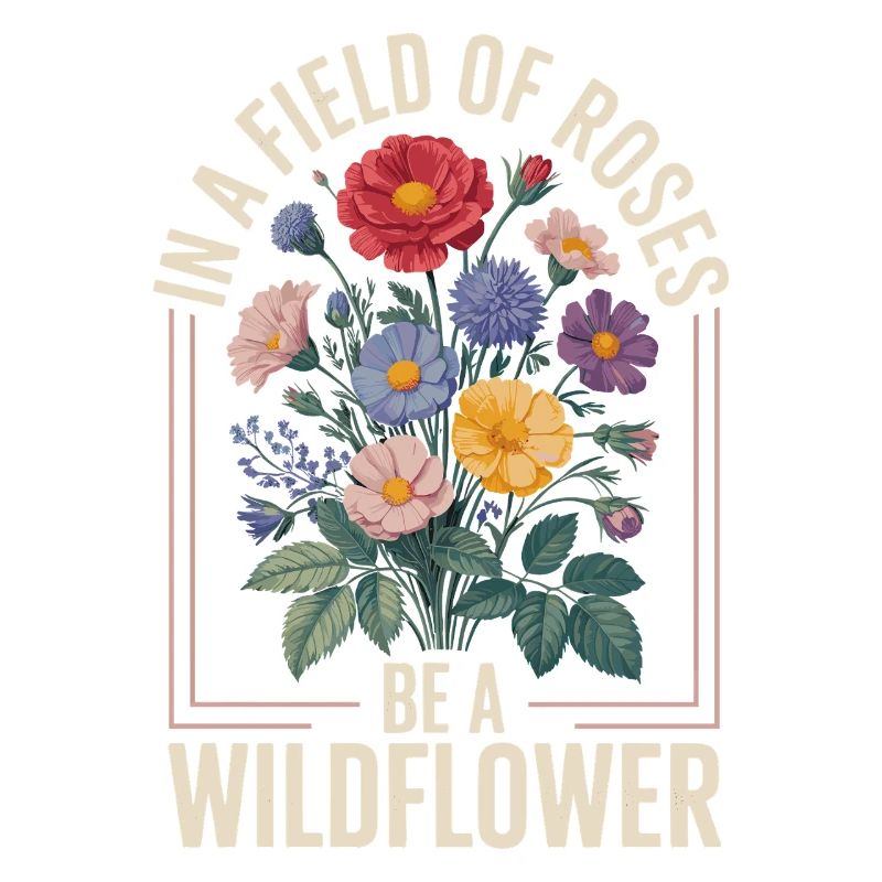 Wildblumen Spruch