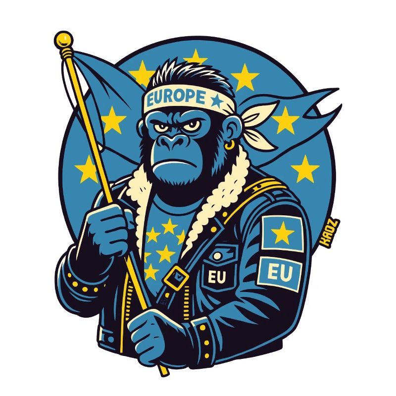EU Gorilla Biker Stil