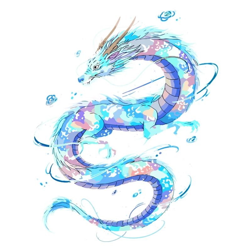 Ätherischer Wasserdrache