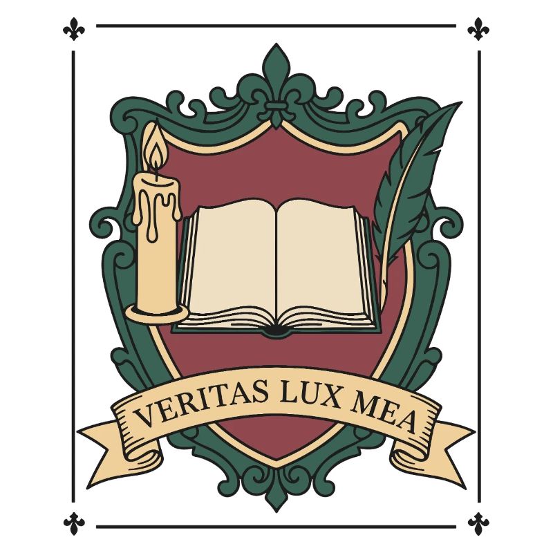 Dark Academia Wappen
