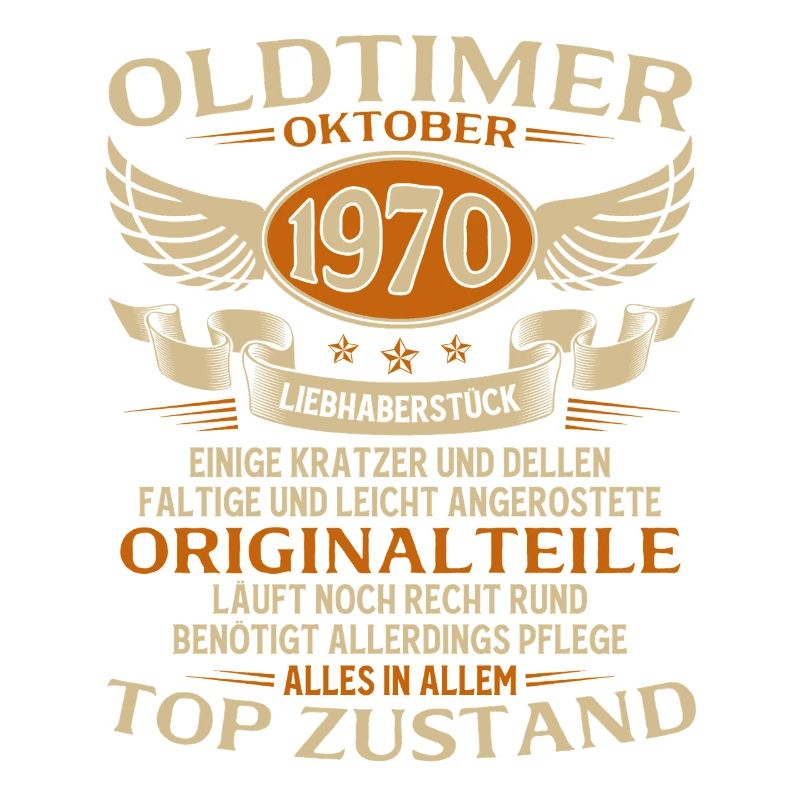 55. Geburtstag Geschenk Oldtimer Oktober 1970