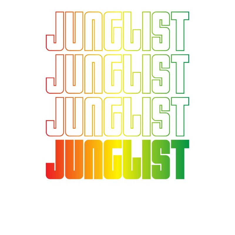 Junglist Gradient Text DNB