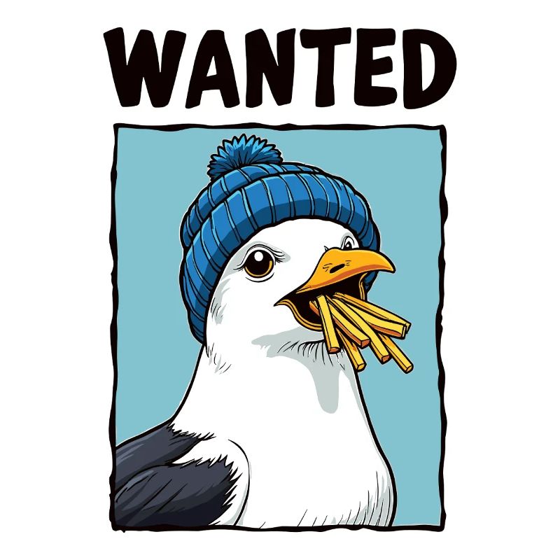 Gesuchte Pommes-möwe