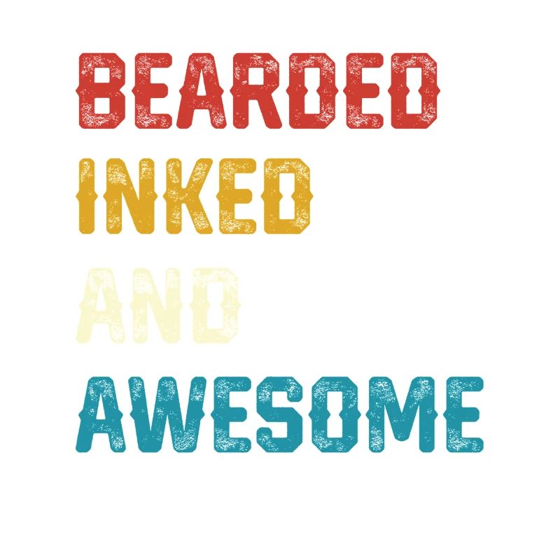 Bearded Inked and Awesome