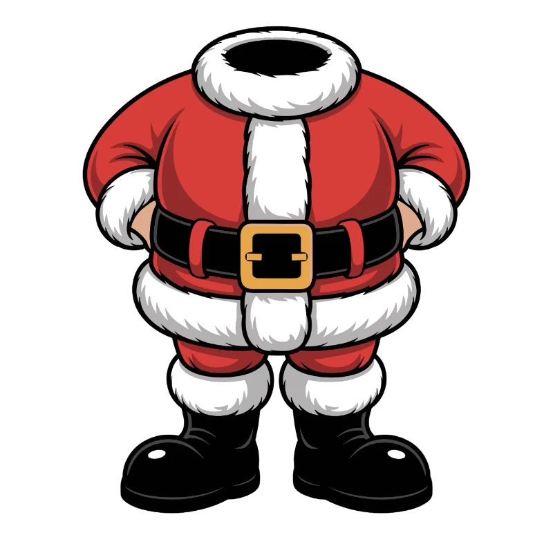 Santa Torso Blockdesign