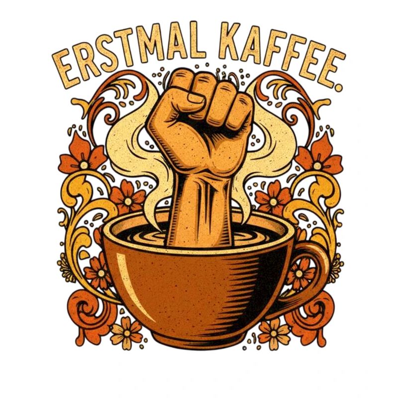 Erstmal Kaffee Faust Statement