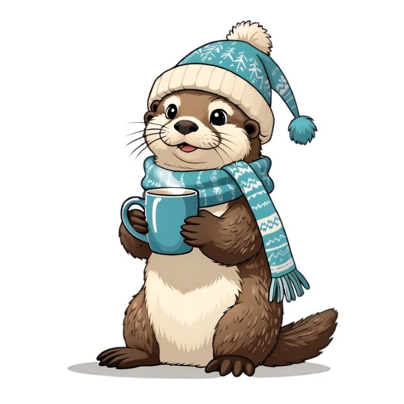 Winterotter mit Tee