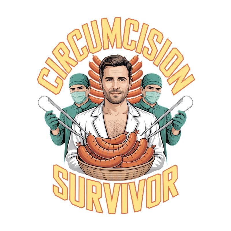 Survivant de la circoncision contrefaite inportable