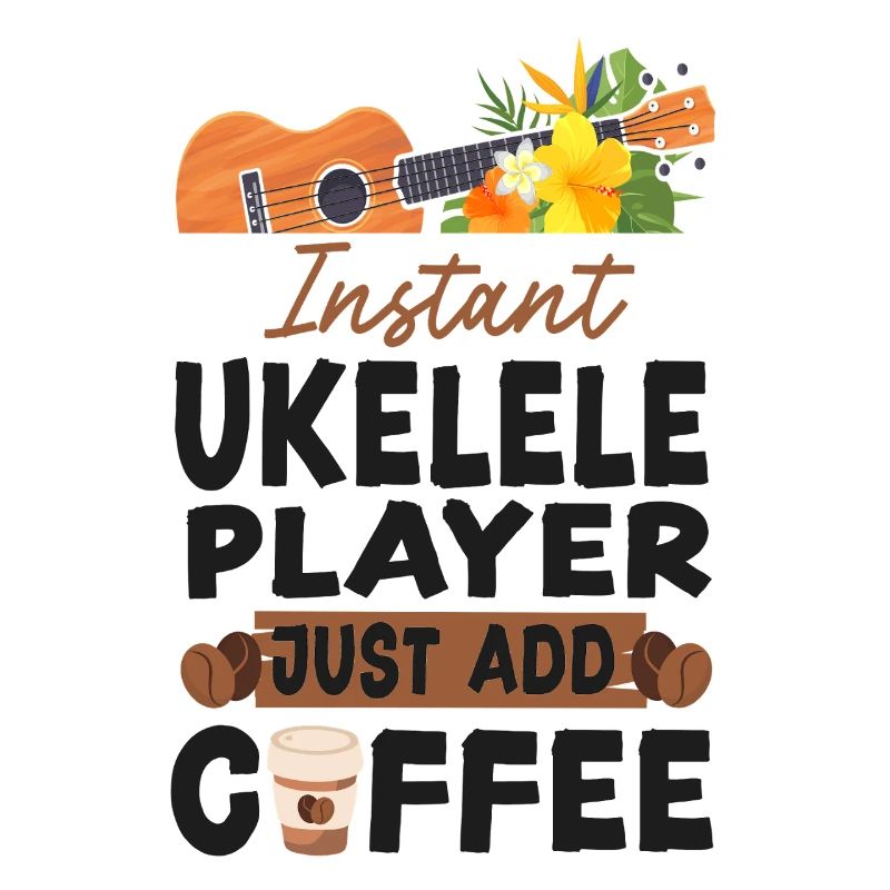 Hawaiian Ukulele Uke Coffee