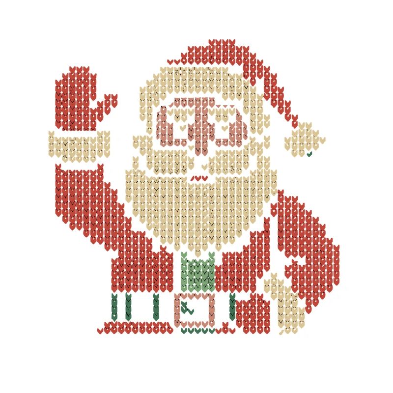 Style Pull de Noël moche du Père Noël