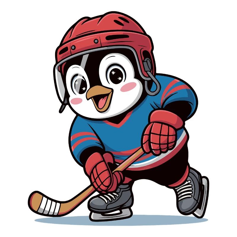 Pinguin Eishockeyheld