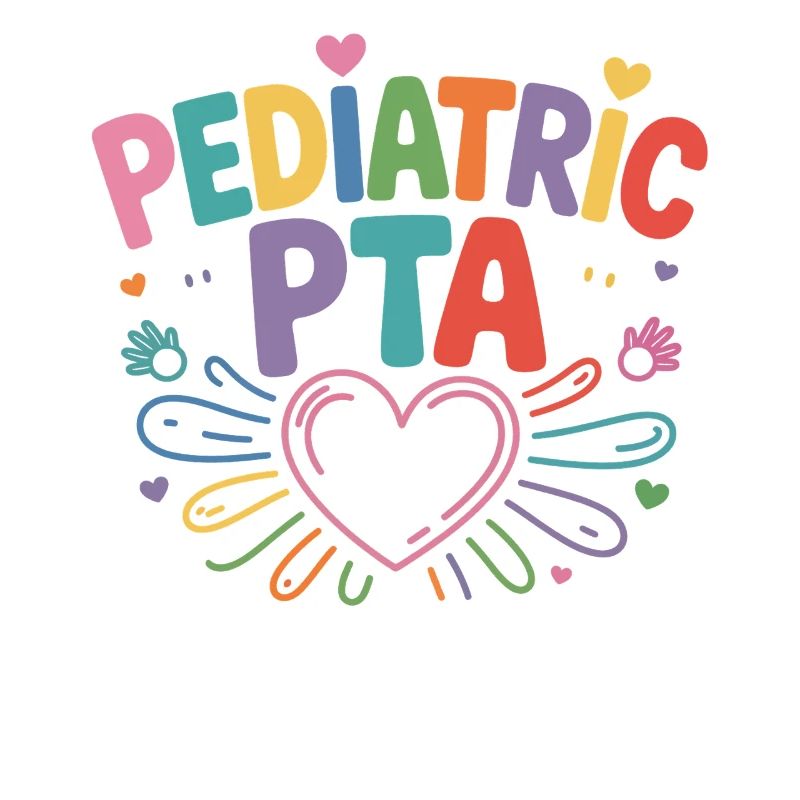 Pediatric PTA Regenbogen Herz