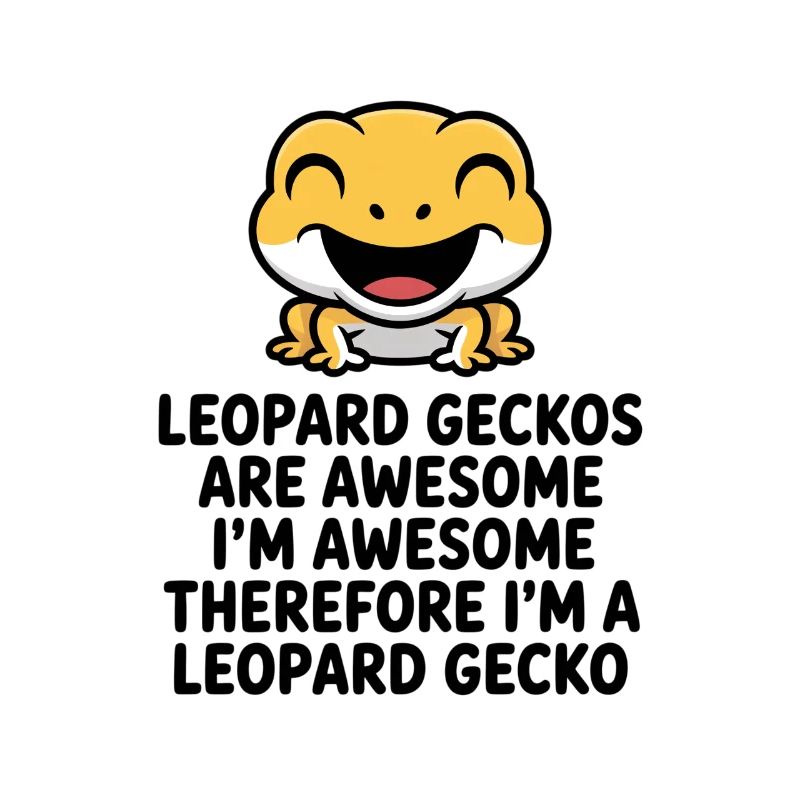 Meme joyeux du léopardgecko sur le noir