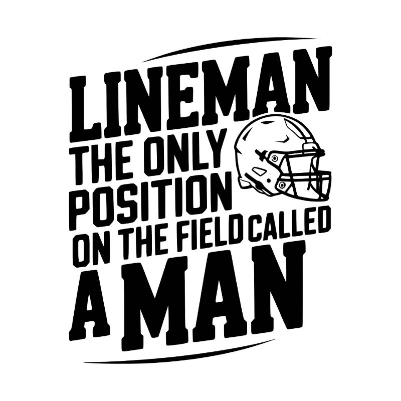 Lineman ist die einzige Position, die als Mann bezeichnet wird