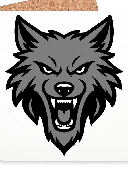 Wolf Kopf Logo