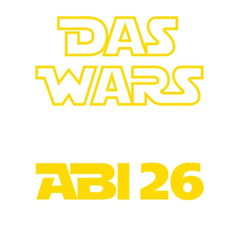 Das Wars | Abi 2026 - Abitur - Geschenk