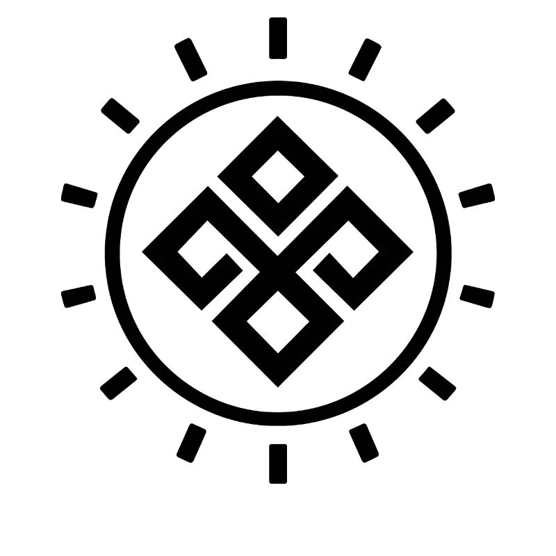 Symbole minimal de la déesse slave de Mokosh