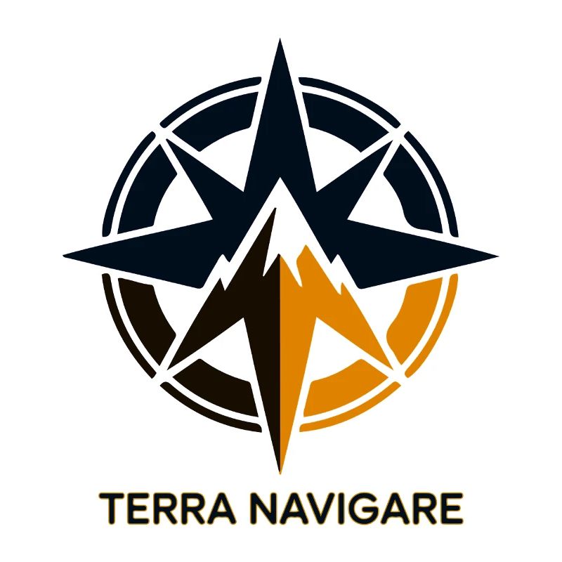 Terra Navigare Star Compass Logo