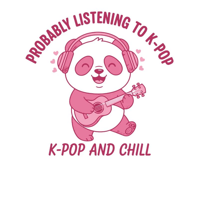 Probablement en train d’écouter de la K-Pop et du Chill Panda