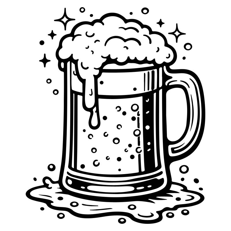 Bierglas Symbol Bier