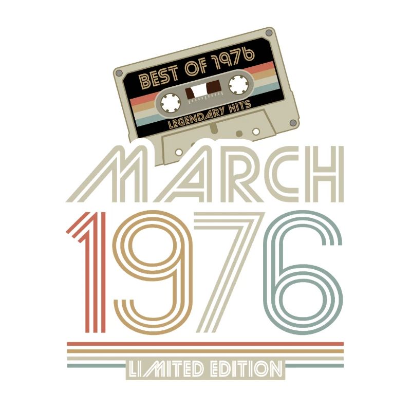 Meilleur de mars 1976 Cassette | Édition limitée
