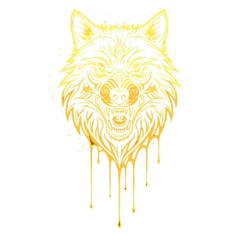 Wolf Kopf Gold Edition