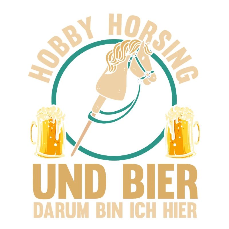 Bier Pferd Hobby Horsing