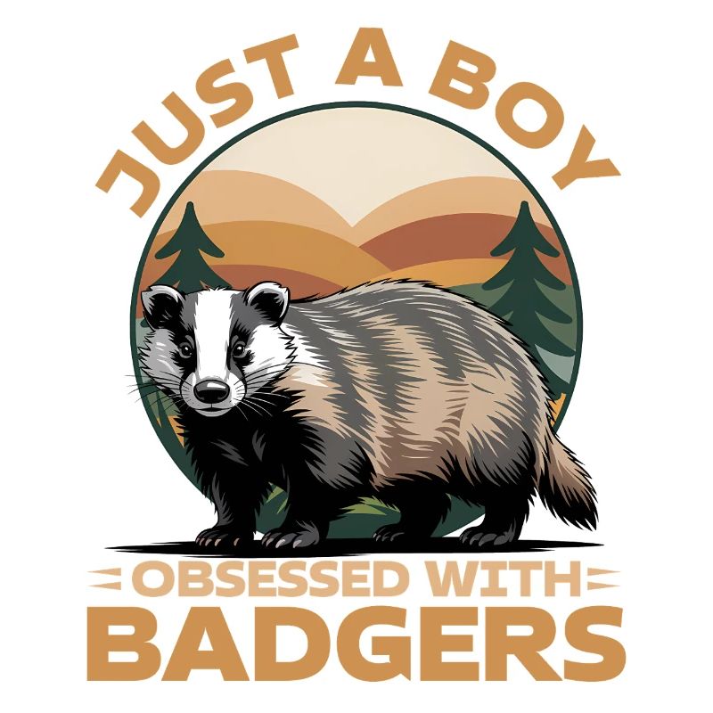 Funny Animal Badger