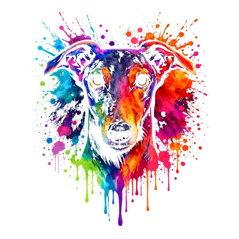 Greyhound | Windhund Pop Art