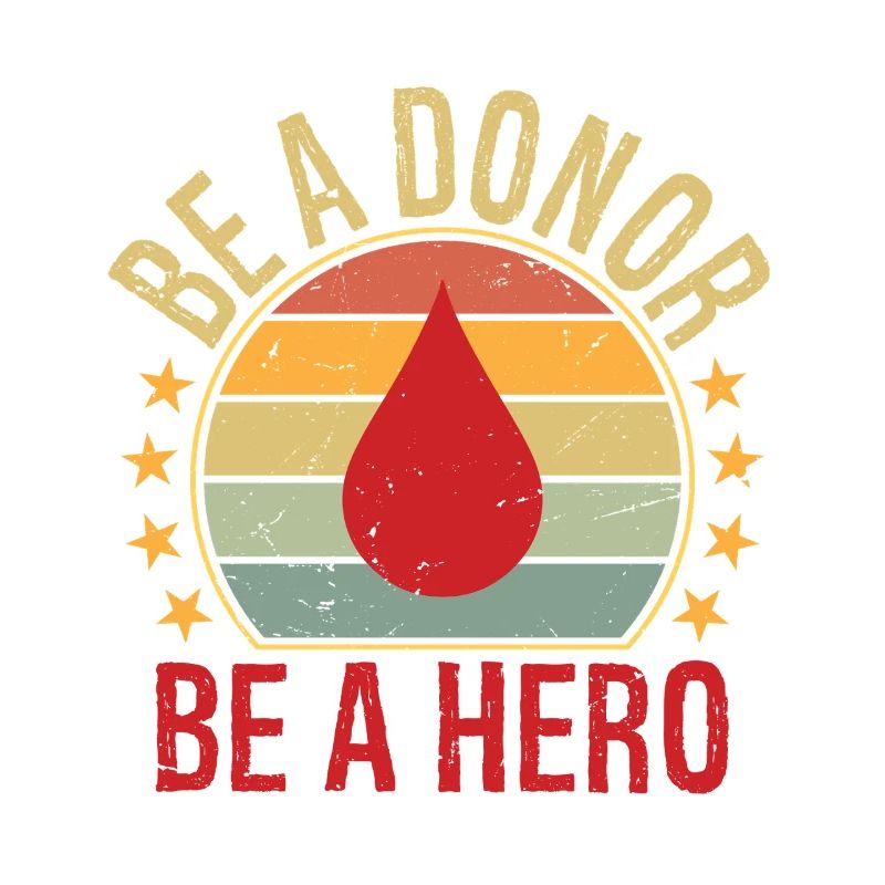 Sei ein Spender Sei ein Held