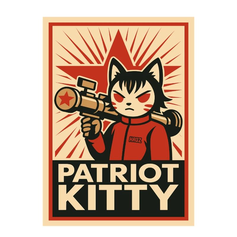 Patriot Kitty Raketenkunst