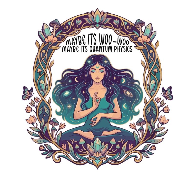 Maybe Its Woo-woo Maybe Its Quantum Physics Woman 