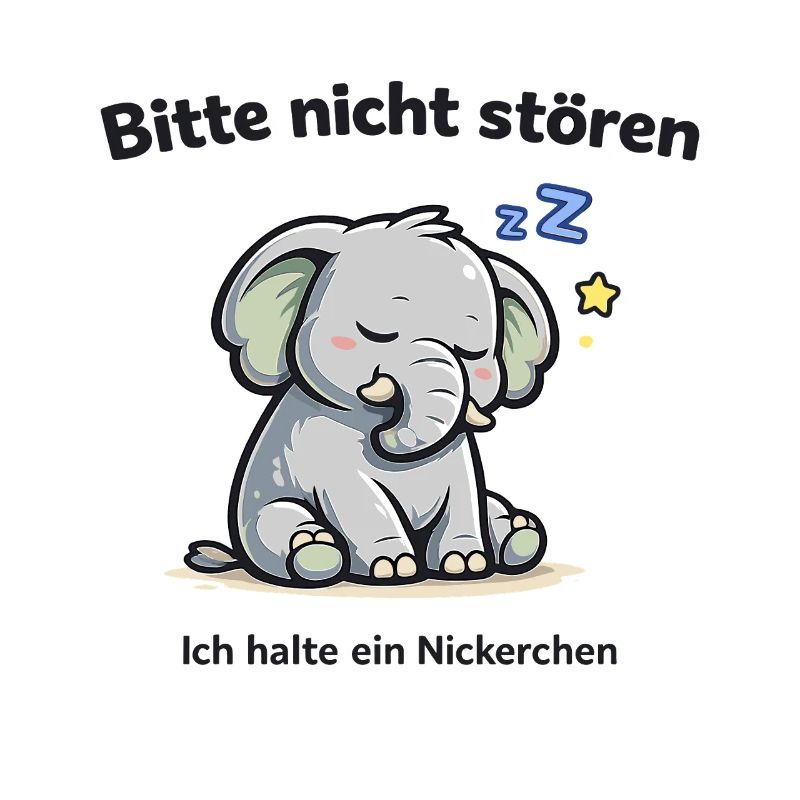 Bitte nicht stören, ich halte ein Nickerchen