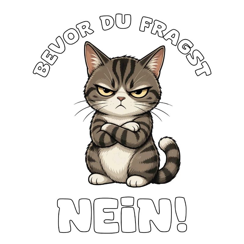Bevor du fragst Katze