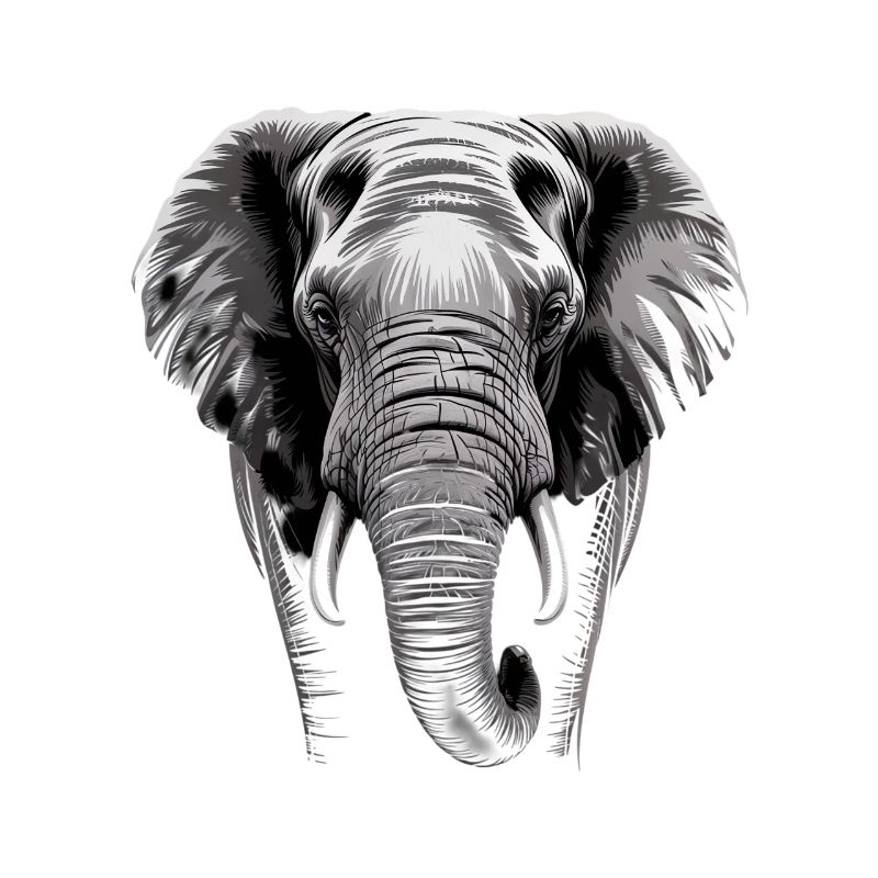 Elefantenkopf Elefant