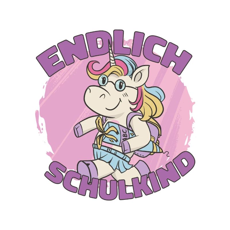 Geschenk Einschulung Endlich Schulkind