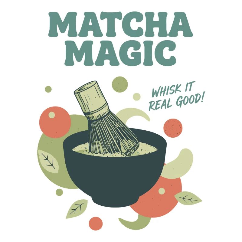 Matcha Magic Whisk It Real Good Green Tea Matcha