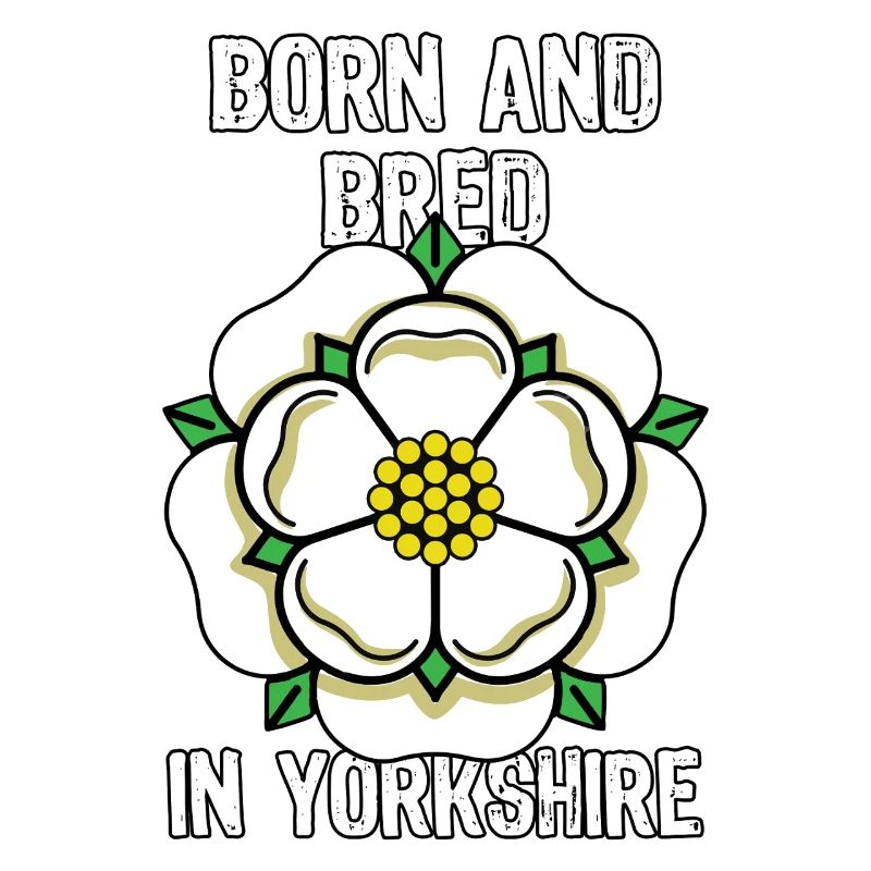 Dans le comté du Yorkshire, fière fleur du drapeau du Yorkshire