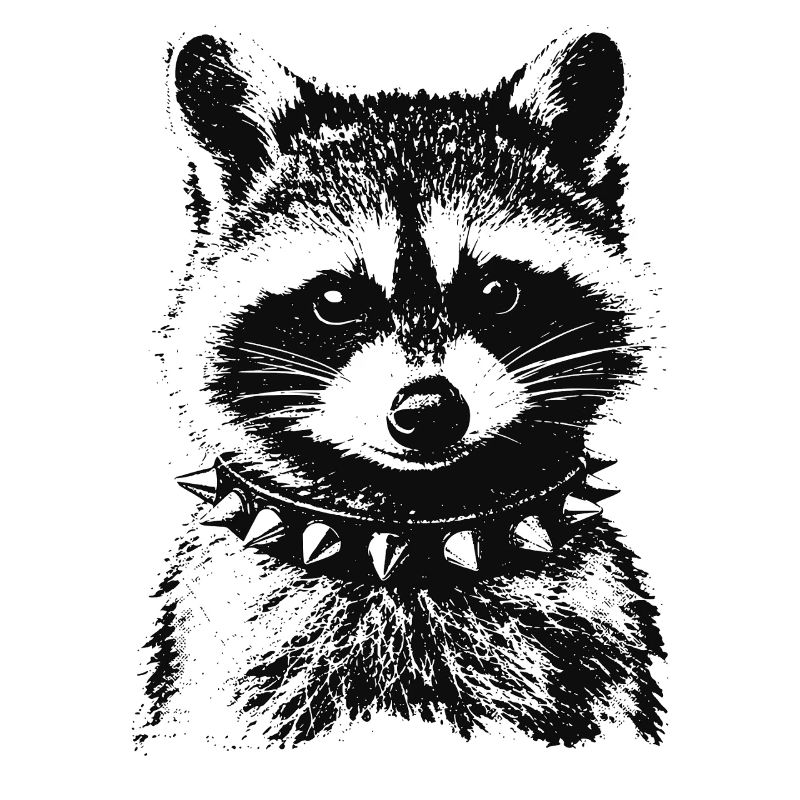 Punk Waschbär
