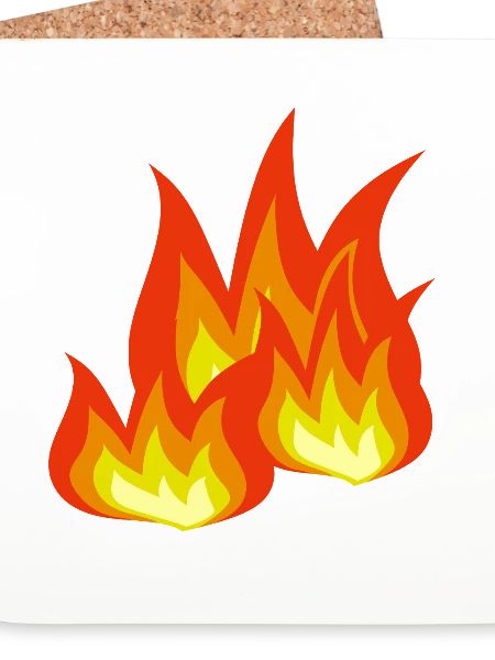 Flammen-Explosion Design