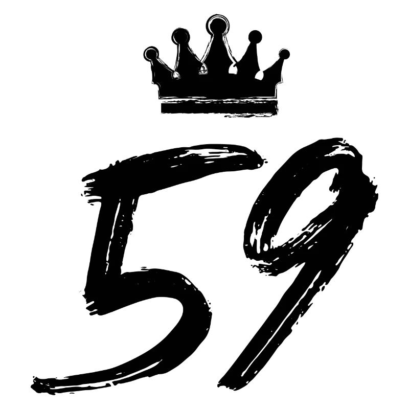 59 Zahl Krone