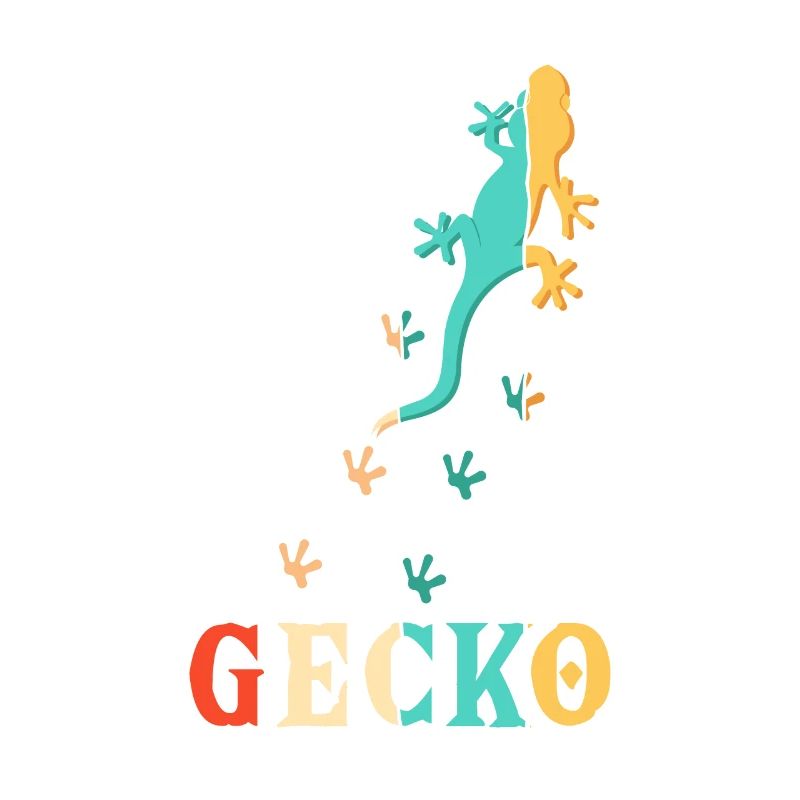 Retro Crested Lizard Gekkota Gecko Expert Leopard