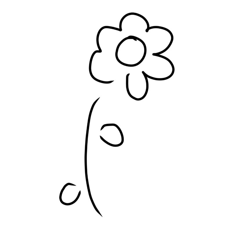 Plante de symbole de fleur