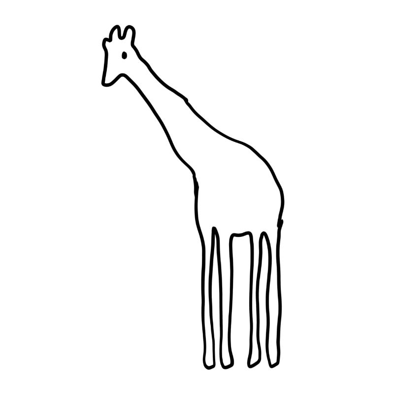 symbol giraffe tier