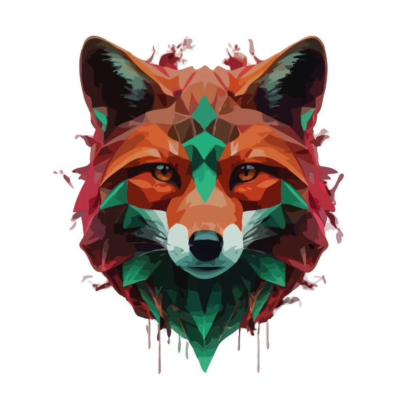 Fox Cool Cartoon Bunt