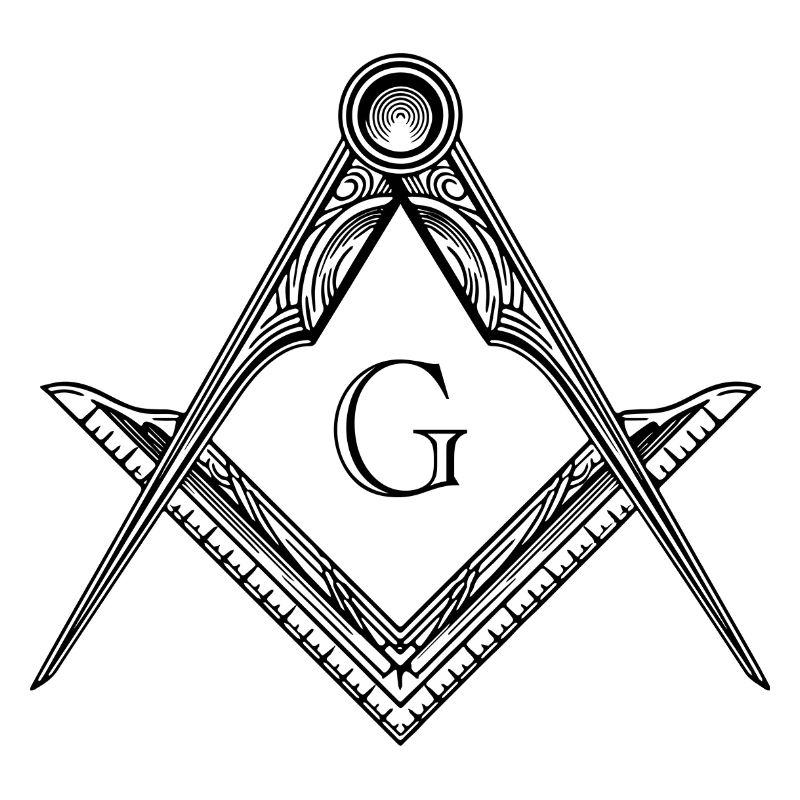 Masonic Symbol Angle & Compass Freemasonry