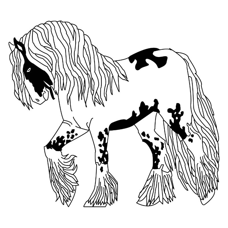 Tinker Liebe Pferd Pony