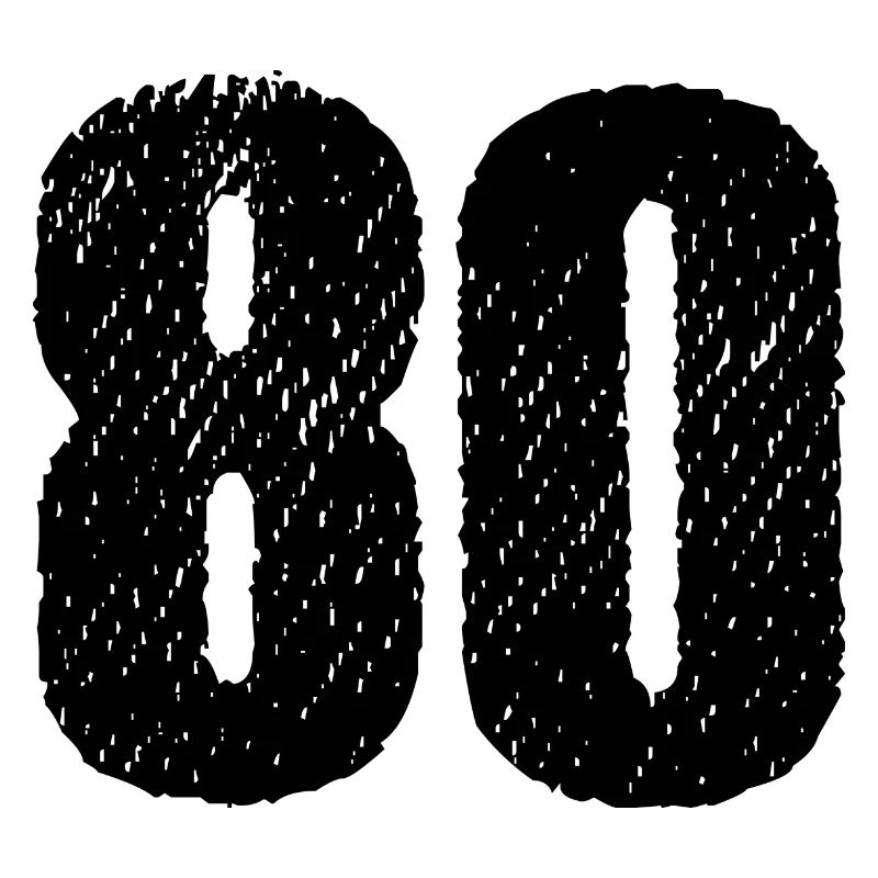 80 number jersey