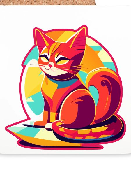 Katze auf Kissen