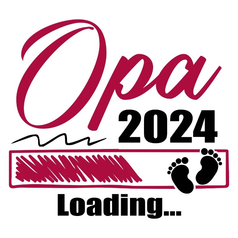 Werdender Opa 2024 Opa loading Geschenk Männer